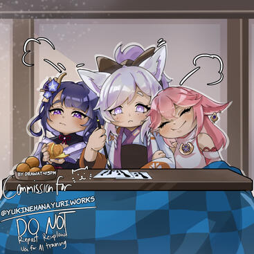 Ei + Miko + OC yumeship